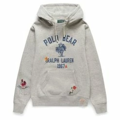 Polo Ralph Lauren DENIM BEAR GRAPHIC HOODIE