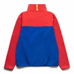 Polo Ralph Lauren SNAP MOCK NECK COLORBLOCK PULLOVER -NIke Shop poloralphlaurenSNAPMOCKNECKCOLORBLOCKPULLOVERREDROYALBLUES710881795001 2