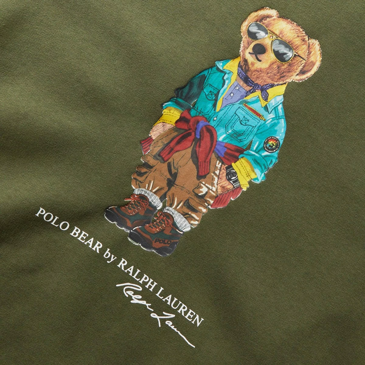 Polo Ralph Lauren VOYAGER BEAR GRAPHIC FLEECE HOODED SWEATSHIRT 5 Polo Ralph Lauren VOYAGER BEAR GRAPHIC FLEECE HOODED SWEATSHIRT - Image 3
