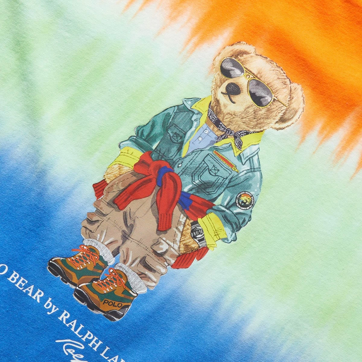 Polo Ralph Lauren VOYAGER BEAR TIE-DYE T-SHIRT 4 Polo Ralph Lauren VOYAGER BEAR TIE-DYE T-SHIRT - Image 2