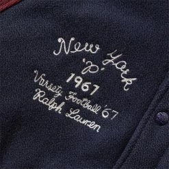 Polo Ralph Lauren WOOL VARISTY JACKET -NIke Shop poloralphlaurenWOOLVARISTYJACKETHUNTERNAVYRICHRUGBYM710879296001 3