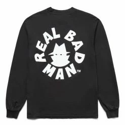 Real Bad Man RBM CIRCLE LS TEE -NIke Shop realbadmanRBMCIRCLELSTEEBLACKSRBM10013 2