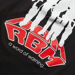 Real Bad Man WARNING S/S TEE -NIke Shop realbadmanWARNINGSSTEEBLACKSRBM10003 4