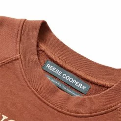 Reese Cooper BOOTPRINT CREWNECK SWEATSHIRT -NIke Shop reesecooperBOOTPRINTCREWNECKSWEATSHIRTCOFFEESTS00144 4