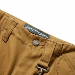 Reese Cooper BRUSHED COTTON CANVAS CARGO PANTS -NIke Shop reesecooperBRUSHEDCOTTONCANVASCARGOPANTSWHEAT32TS00087 3