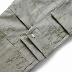 Reese Cooper COTTON HERRINGBONE CARGO PANTS -NIke Shop reesecooperCOTTONHERRINGBONECARGOPANTSSAGEETCHINGCAMO32TS00104 4
