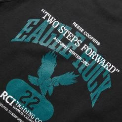 Reese Cooper TWO STEPS FORWARD CREWNECK SWEATSHIRT -NIke Shop reesecooperTWOSTEPSFORWARDCREWNECKSWEATSHIRTBLACKSTS00151 4