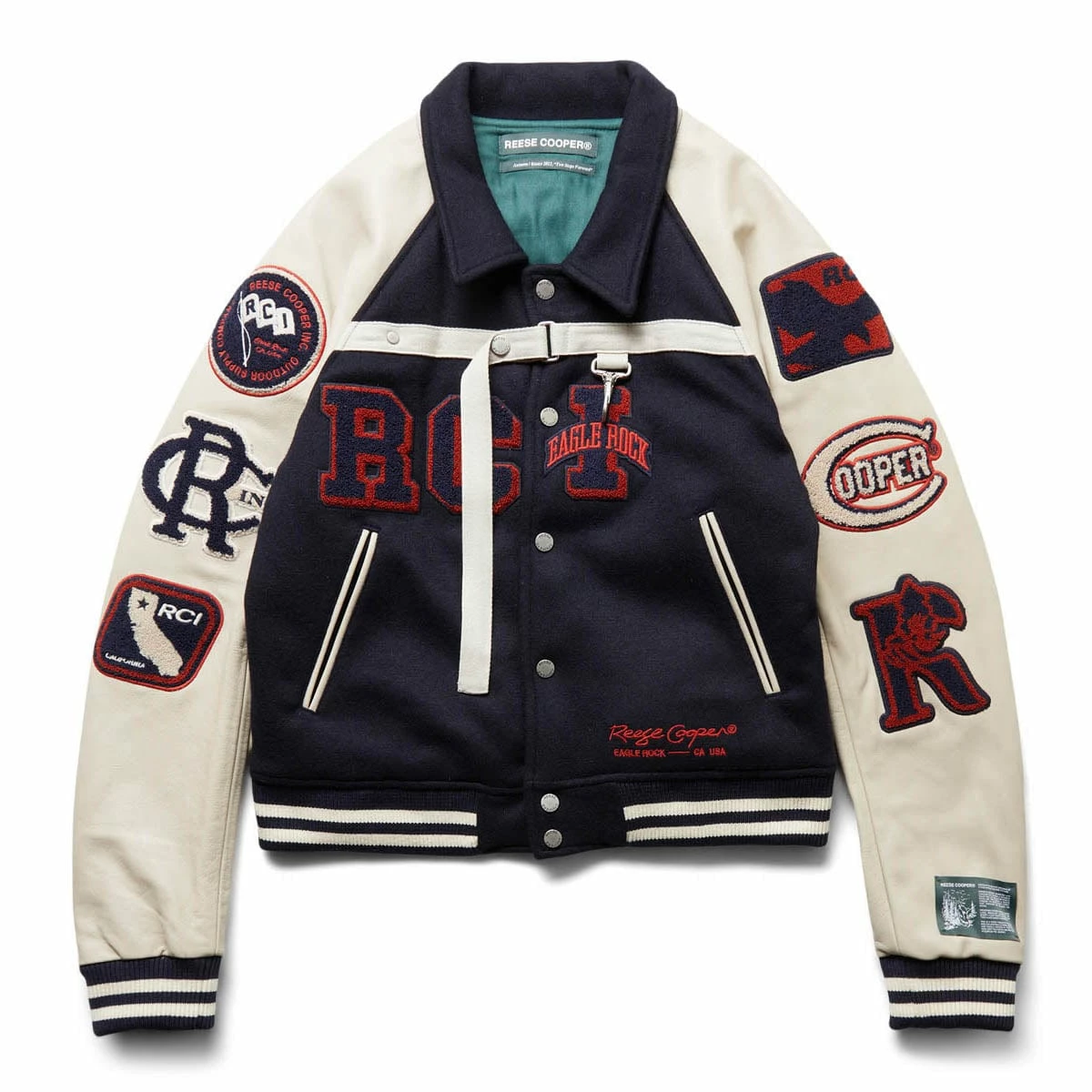 Reese Cooper TWO STEPS FORWARD WOOL VARSITY JACKET 3 Reese Cooper TWO STEPS FORWARD WOOL VARSITY JACKET
