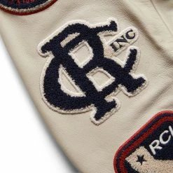 Reese Cooper TWO STEPS FORWARD WOOL VARSITY JACKET 14 Reese Cooper TWO STEPS FORWARD WOOL VARSITY JACKET -NIke Shop reesecooperTWOSTEPSFORWARDWOOLVARSITYJACKETBONEMTS00002 6