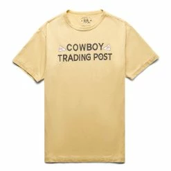 RRL COTTON BLEND GRAPHIC T-SHIRT