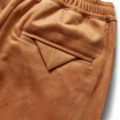 Sasquatchfabrix FAUX SUEDE FLARE SILHOUETTE TRACK PANTS -NIke Shop sasquatchfabrixFAUXSUEDEFLARESILHOUETTETRACKPANTSCAMELS22AW PA9 012 01 4