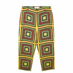 Sasquatchfabrix RASTA CHECK EASY PANTS