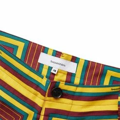 Sasquatchfabrix RASTA CHECK EASY PANTS -NIke Shop sasquatchfabrixRASTACHECKEASYPANTSWINEM22AW PA9 00902 4