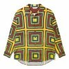 Sasquatchfabrix RASTA CHECK OC SHIRT -NIke Shop sasquatchfabrixRASTACHECKOCSHIRTWINEM22AW SY9 00302 1