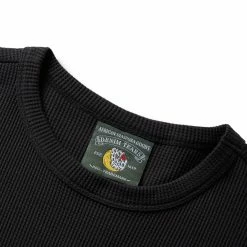 SKY HIGH FARM WORKWEAR DENIM TEARS PRINT L/S WAFFLE TEE -NIke Shop skyhighfarmDENIMTEARSPRINTLSWAFFLETEEBLACKMSHF02T102 3