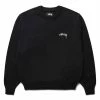 Stüssy CARE LABEL SWEATER -NIke Shop stussyCARELABELSWEATERBLACKS117140 1