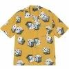 Stüssy DICE PATTERN SHIRT -NIke Shop stussyDICEPATTERNSHIRTMUSTARDS1110215 1