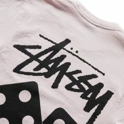 Stüssy DICE PIGMENT DYED T-SHIRT -NIke Shop stussyDICEPIG.DYEDTEEBLUSHS1904883 4