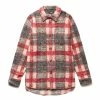 Stüssy PLAID KNIT SHIRT -NIke Shop stussyPLAIDKNITSHIRTREDS1110269 1