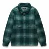Stüssy PLAID SHERPA SHIRT 1 Stüssy PLAID SHERPA SHIRT -NIke Shop stussyPLAIDSHERPASHIRTGREENS118511 1