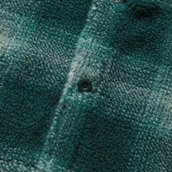 Stüssy PLAID SHERPA SHIRT -NIke Shop stussyPLAIDSHERPASHIRTGREENS118511 4