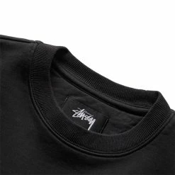 Stüssy RELAXED OVERSIZED CREWNECK -NIke Shop stussyRELAXEDOVERSIZEDCREWBLACKS118517 4