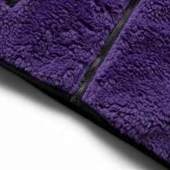 Stüssy SHERPA VEST -NIke Shop stussySHERPAVESTPURPLEXS118506 4