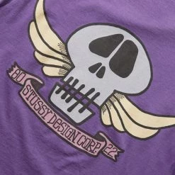 Stüssy SKULL WINGS PIG. DYED TEE -NIke Shop stussySKULLWINGSPIG.DYEDTEEPURPLES1904803 5