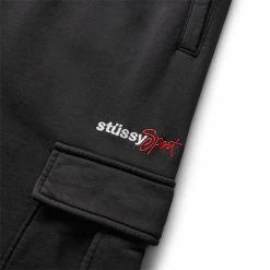 Stüssy SPORT CARGO FLEECE PANTS -NIke Shop stussySPORTCARGOFLEECEPANTBLACKM116578 3