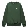 Stüssy STOCK LOGO CREW -NIke Shop stussySTOCKLOGOCREWFORESTS118480 1