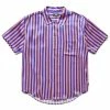 Stüssy STRIPED SILK SHIRT -NIke Shop stussySTRIPEDSILKSHIRTBLUES1110233 1