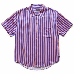 Stüssy STRIPED SILK SHIRT