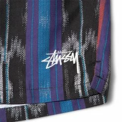 Stüssy IKAT STRIPE WATER SHORT -NIke Shop stussyikatstripewatershortblackm113135 3