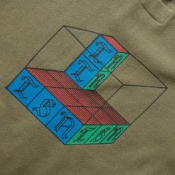 Thisisneverthat CUBE CREWNECK -NIke Shop thisisneverthatCUBECREWNECKOLIVESTN223TSWCW06 5