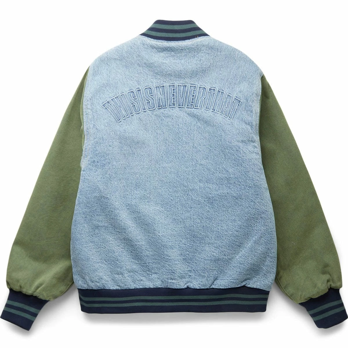 Thisisneverthat DENIM VARSITY JACKET 4 Thisisneverthat DENIM VARSITY JACKET - Image 2