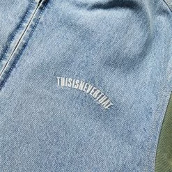Thisisneverthat DENIM VARSITY JACKET 11 Thisisneverthat DENIM VARSITY JACKET -NIke Shop thisisneverthatDENIMVARSITYJACKETLIGHTBLUESTN223DOWHS01 4