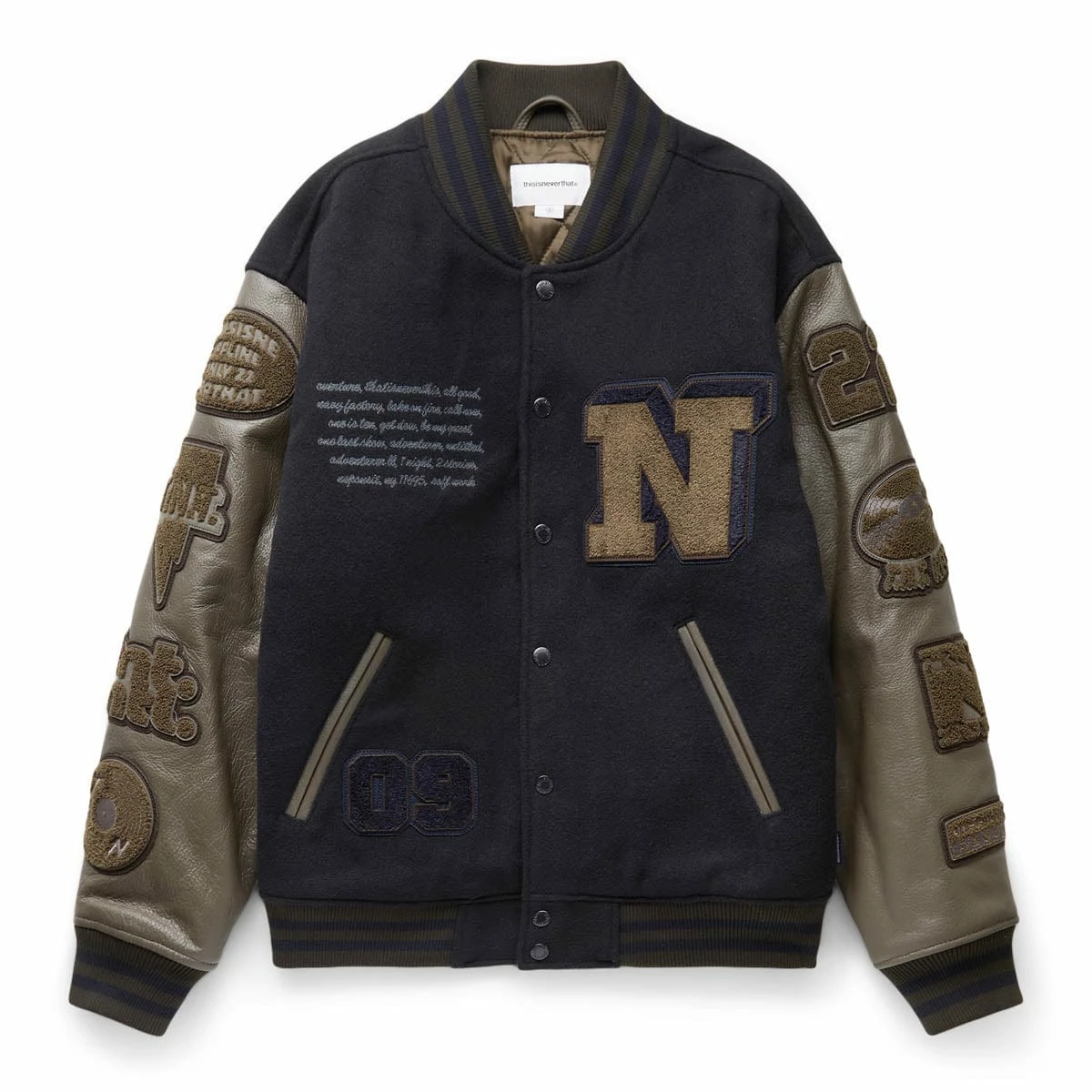 Thisisneverthat RECORDS VARSITY JACKET 3 Thisisneverthat RECORDS VARSITY JACKET