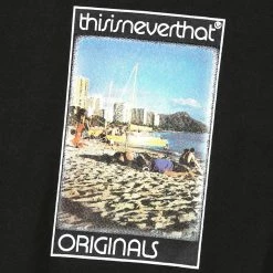 Thisisneverthat SEASIDE TEE -NIke Shop thisisneverthatSEASIDETEEBLACKSTN221TTSST22 3