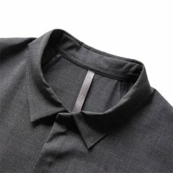 Veilance HAEDN LT SHORT SLEEVE SHIRT -NIke Shop veilanceHAEDNLTSSSHIRTGRAPHITEHEATHERS26979 3