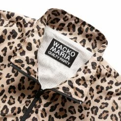 Wacko Maria LEOPARD TRACK JACKET -NIke Shop wackomariaLEOPARDTRACKJACKETBEIGEM22FW WMO TJ06 3