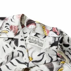 Wacko Maria TIM LEHI / HAWAIIAN SHIRT L/S ( TYPE-2 ) -NIke Shop wackomariaTIMLEHIHAWAIIANSHIRTLS TYPE 2 GRAYM22FW WMS HI02 4