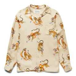 Wacko Maria TIM LEHI / HAWAIIAN SHIRT L/S ( TYPE-5 )