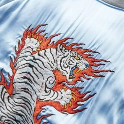 Wacko Maria TIM LEHI / REVERSIBLE SKA JACKET -NIke Shop wackomariaTIMLEHIREVERSIBLESKAJACKETBLUE SILVERL22FW WMO BL21 6