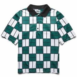 Whim Golf MICRO POLY PIQUE 3 BUTTON GOLF SHIRT