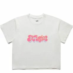 X-Girl CANDY LOGO S/S CROPPED TEE