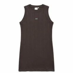 X-Girl DEFORMED RIB TANK DRESS