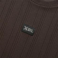 X-Girl DEFORMED RIB TANK DRESS -NIke Shop xgirlDEFORMEDRIBTANKDRESSCHARCOALS105223041001 3