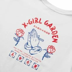 X-GIRL GARDEN S/S TEE -NIke Shop xgirlGARDENSSTEEWHITES105223011004 5