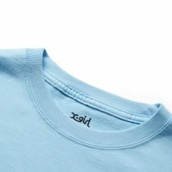 X-Girl WRIGGLING LOGO S/S TEE -NIke Shop xgirlWRIGGLINGLOGOSSTEELIGHTBLUES105222011010 3